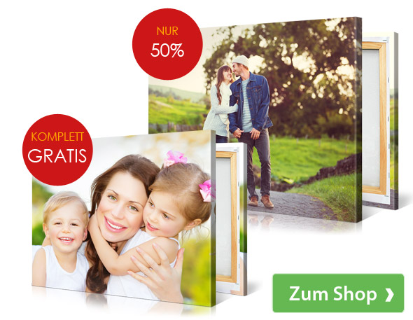 Sparen Sie 150% auf Ihre Fotoleinwände